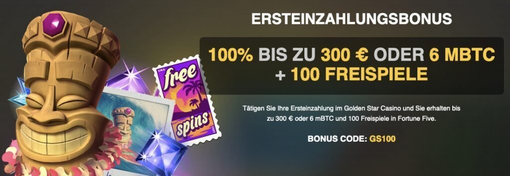Golden Star Casino Boni Golden Star Casino Bonusangebot