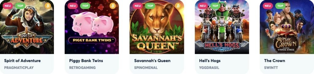 Goodman Casino Spielangebot