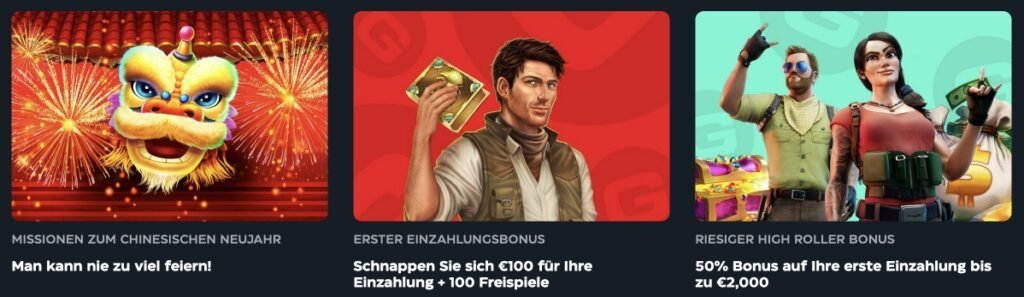 GSlot Casino Boni GSlot Casino Bonusangebot