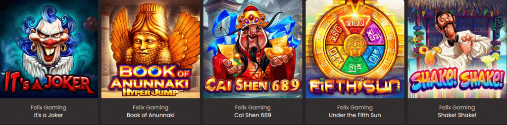 National Casino Spielangebot