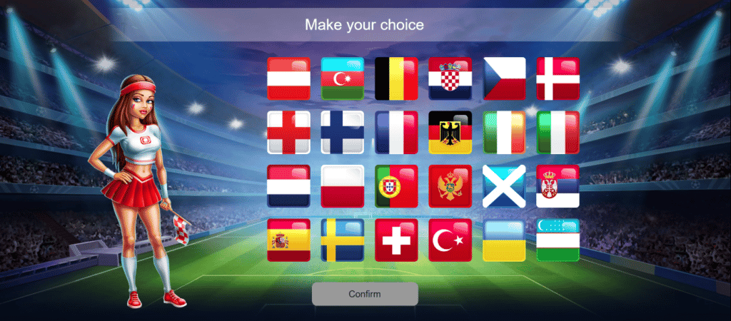 Einstellungen von Penalty Shootout Slot