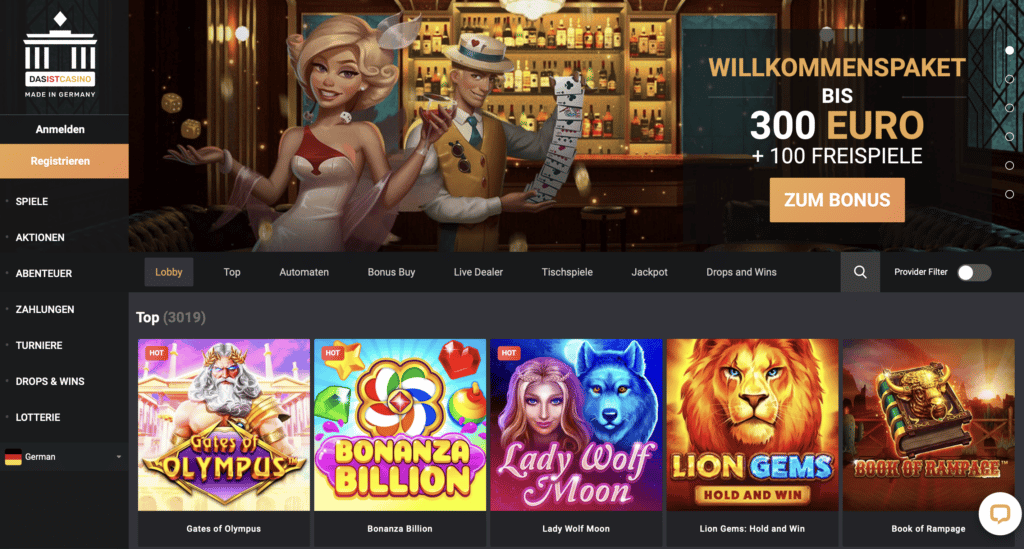 Dasistcasino Start seite