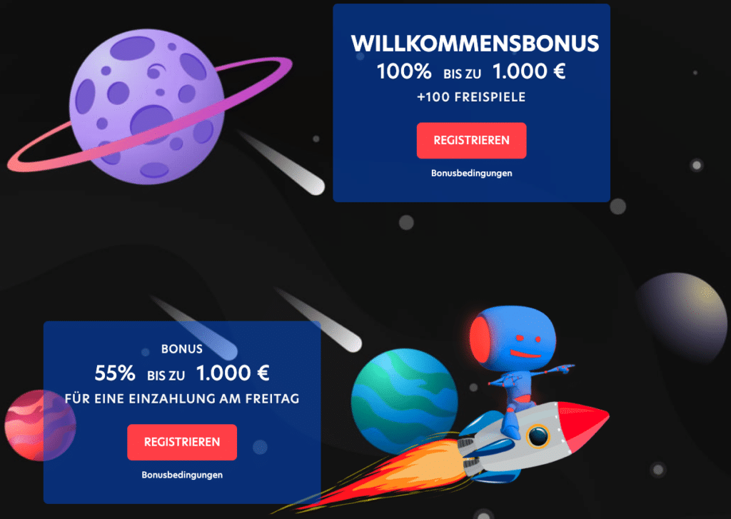 Evospin Casino Bonusangebote