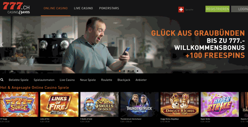Casino777 Übersicht