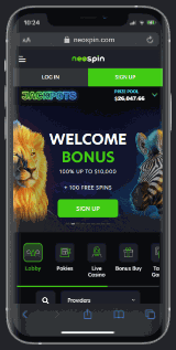 Neospin mobile App