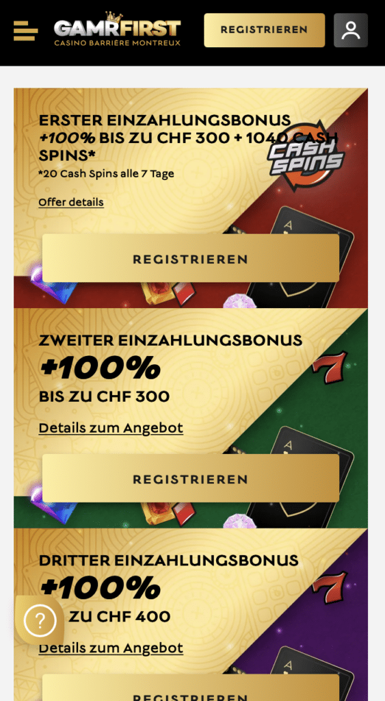 Gamrfirst Casino App