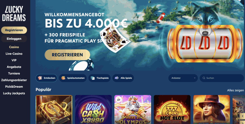 Lucky Dreams Casino Erfahrungen