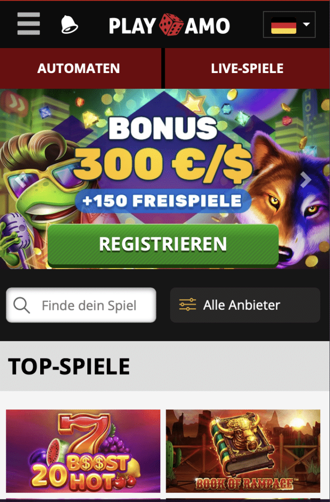Playamo Casino App