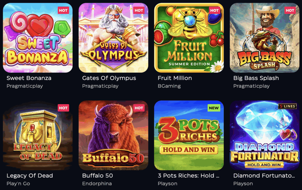 Gioo Online Casino Spiele
