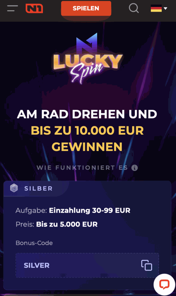 N1 Handy Casino Spiele