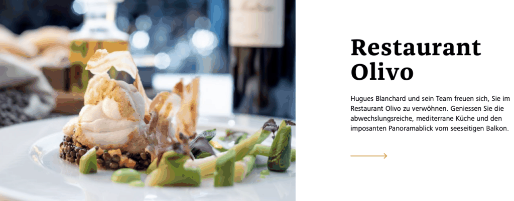 Grand Casino Luzern Restaurant Olivo
